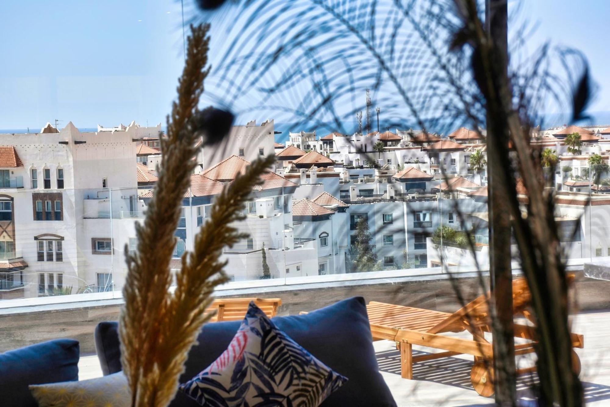 Luxury Seafront Appartement 6-7P Agadir Dış mekan fotoğraf
