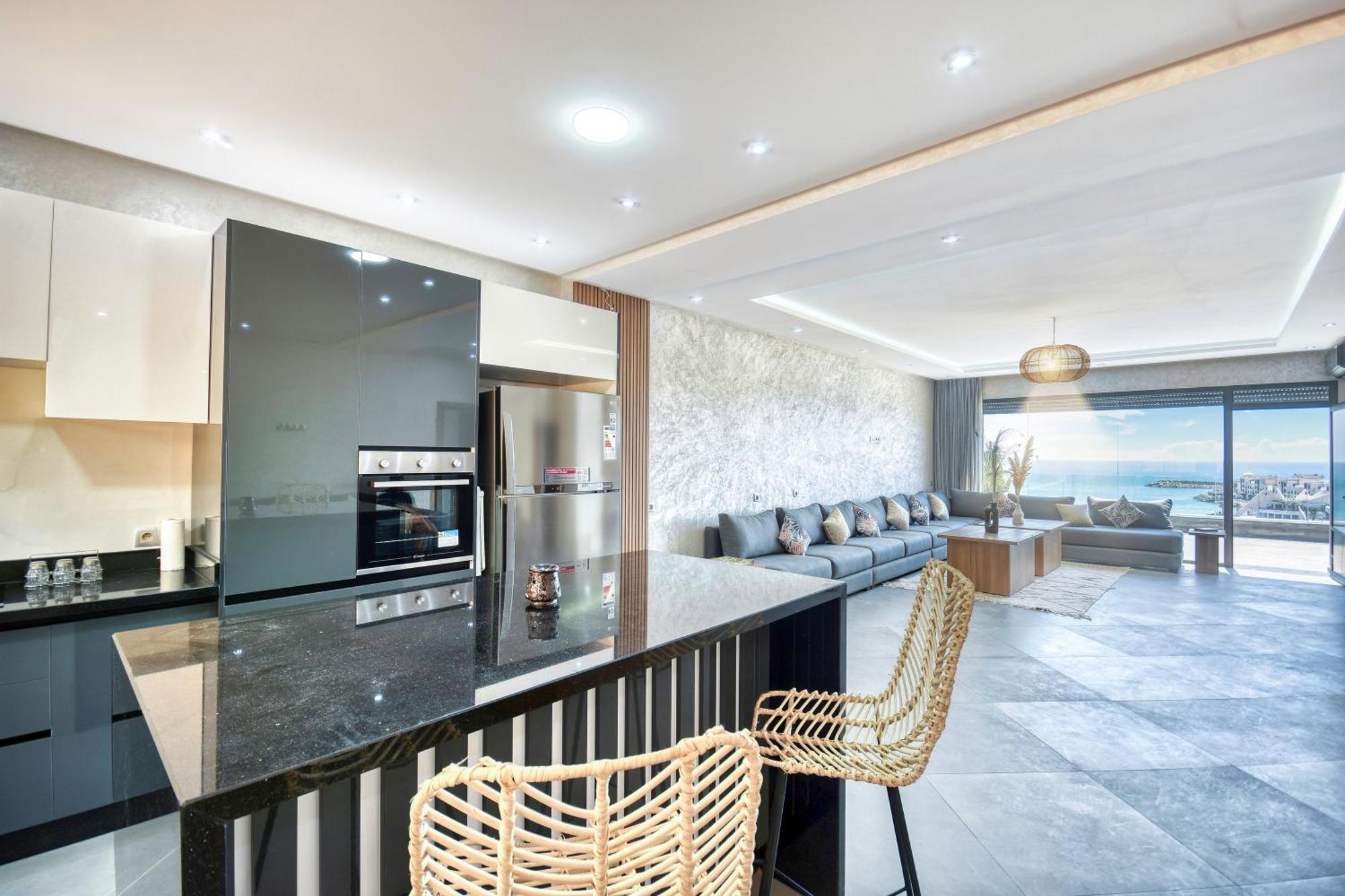 Luxury Seafront Appartement 6-7P Agadir Dış mekan fotoğraf