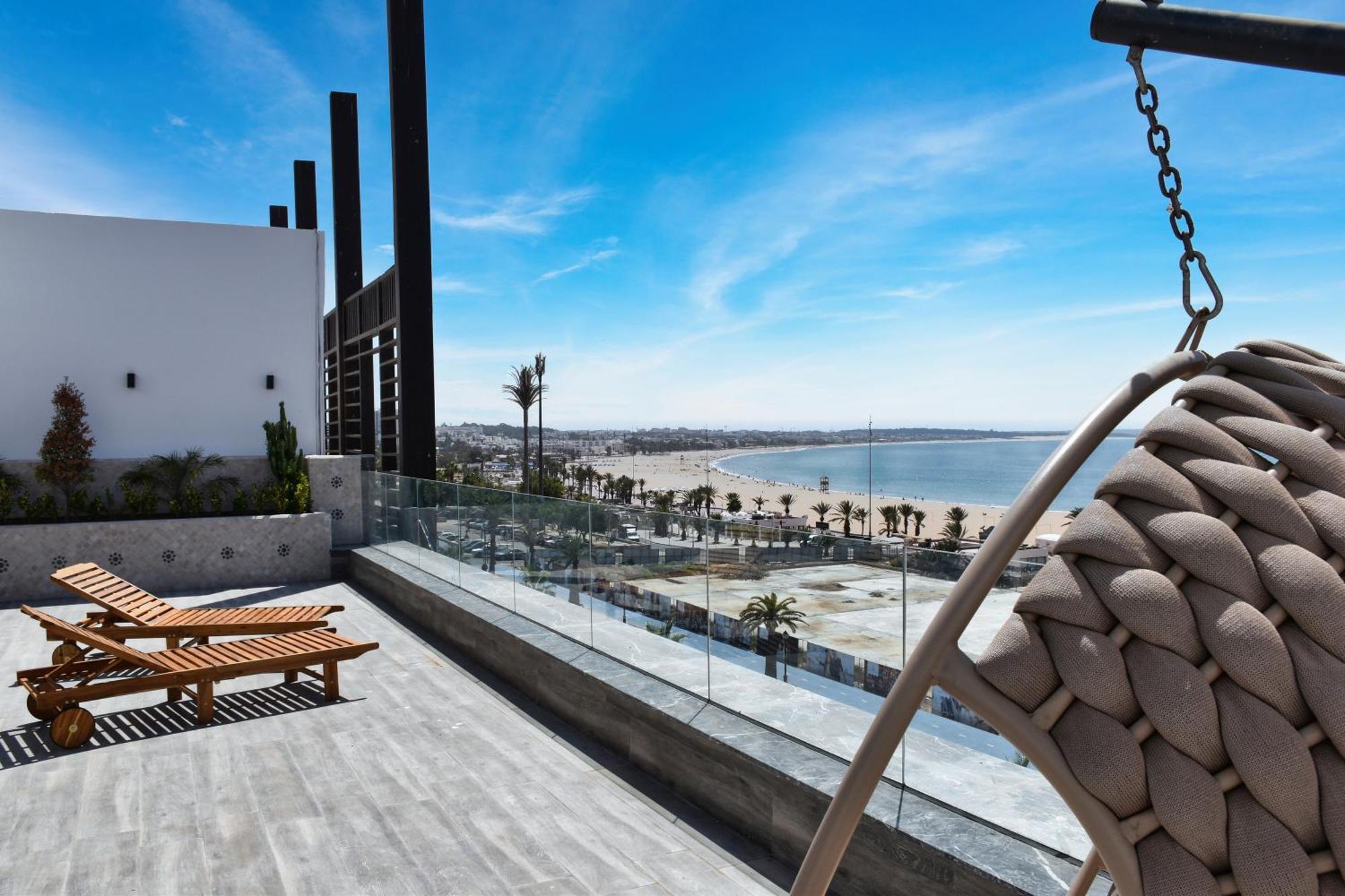 Luxury Seafront Appartement 6-7P Agadir Dış mekan fotoğraf