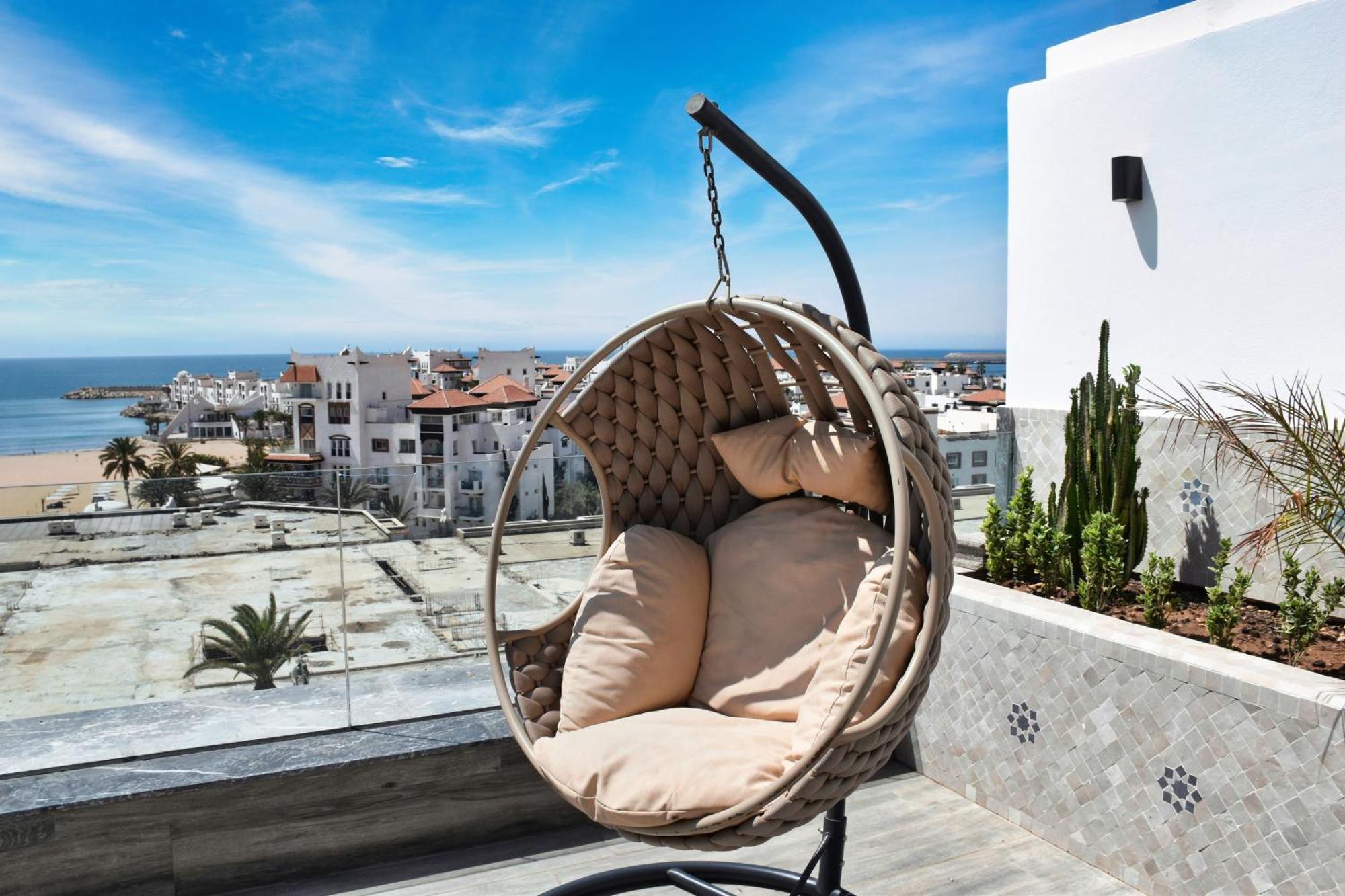Luxury Seafront Appartement 6-7P Agadir Dış mekan fotoğraf